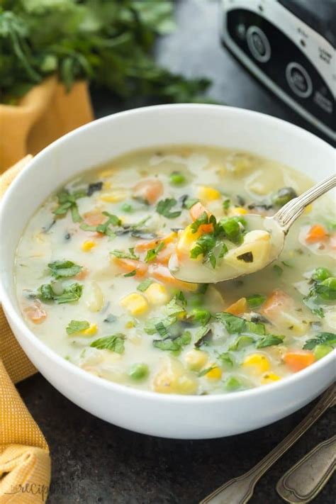 Maybe you would like to learn more about one of these? Slow Cooker Creamy Vegetable Soup with RECIPE VIDEO