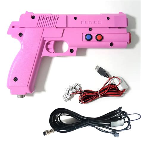 Led Usb Sensor Light Gun Pc Arcade Guns Time Crisis 4 Light Gun