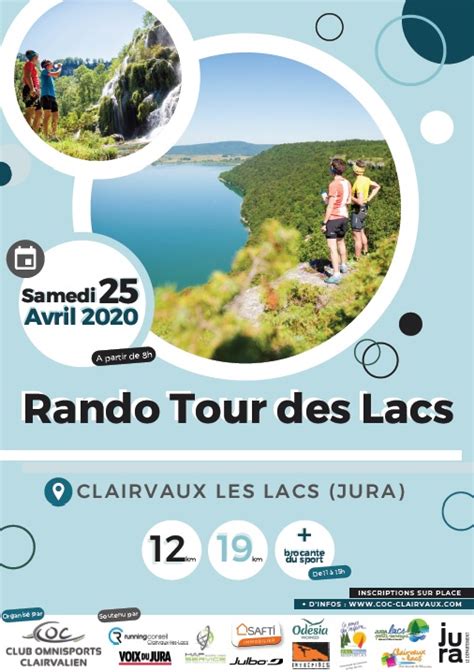 Rando Tour Des Lacs Club Omnisports Clairvalien Jura