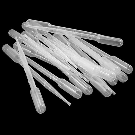 100pcsset Durable Use 3ml Disposable Plastic Eyedroppers Pipette Eye