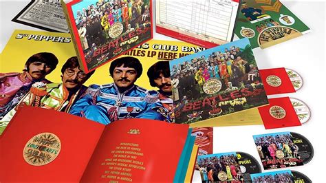 Sgt Pepper Th Anniversary Deluxe Edition Box Set Unboxing Youtube
