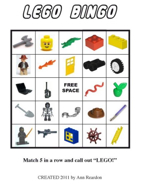 Start by scrolling to the bottom of the post, under the terms of use, and click on the text link that says tons of lego themed printable spelling tests. Lego bingo, Super leuk voor een lego-kinderfeestje. Gratis ...