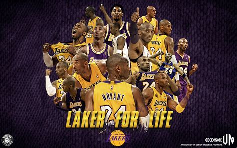 Kobe Bryant La Lakers 1996 2015 Wallpaper Basketball Wallpapers At