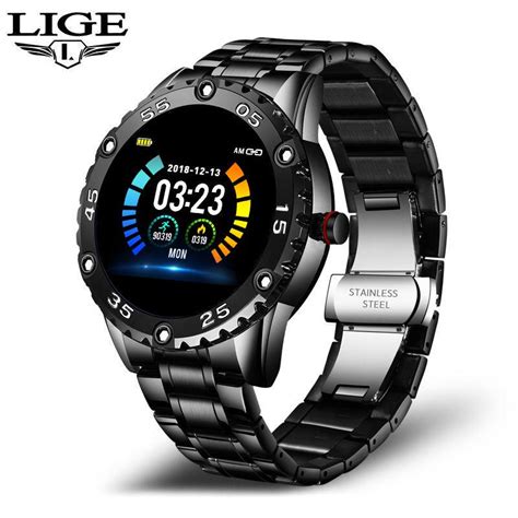 Goedkope Lige New Smart Watch Men Ip67 Waterproof Heart Rate Fitness
