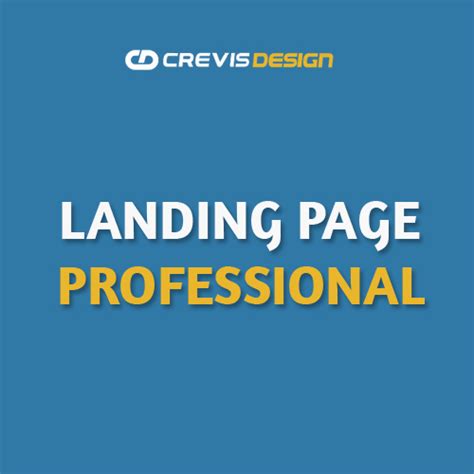 Landing Page Plan Professional 2 Weeks Crevis Design
