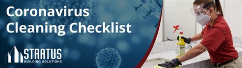 Coronavirus Cleaning Checklist For Your Office Or Business