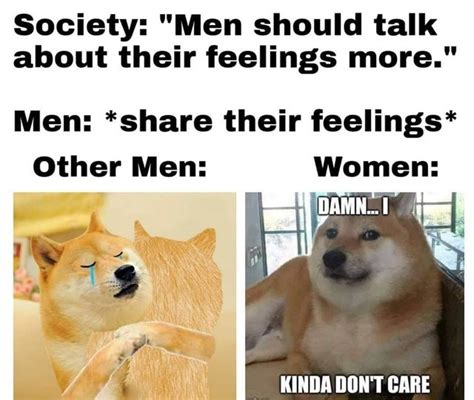 Men Should Talk About Their Feelings Meme By Vadersdad Memedroid