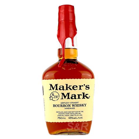 Makers Mark Kentucky Straight Bourbon Whisky 750ml