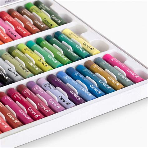 Camel Student Oil Pastels Assorted Pack Of 50 Shades 4329536