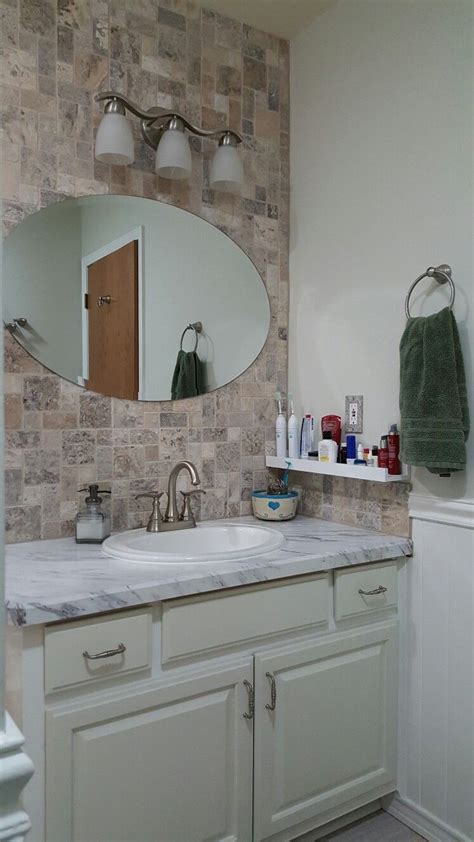 Clean cabinets using the deglosser and scrub pads included in the kit. I deglossed and lightly sanded the cabinets. The cabinets ...
