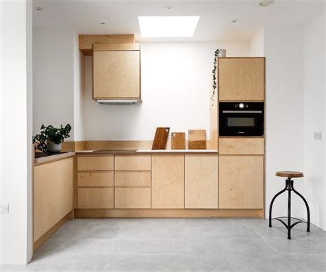 The cabinets are all made from birch plywood. Baltic Birch Plywood Kitchen Doors Handmade in the UK can ...