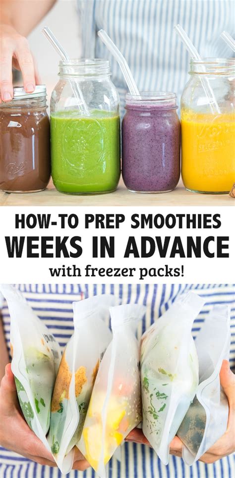 how to meal prep smoothies for weeks smoothie freezer packs feelin fab with kayla