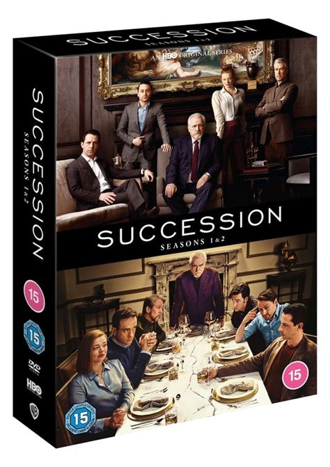 Succession Seasons 1 And 2 Dvd Box Set Free Shipping Over £20 Hmv