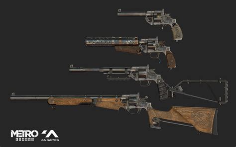 Artstation Revolver Olexander Sitak Zombie Weapons Sci Fi Weapons