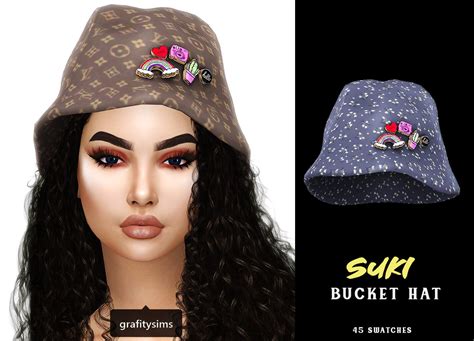 Sims 4 Suki Bucket Hat The Sims Book