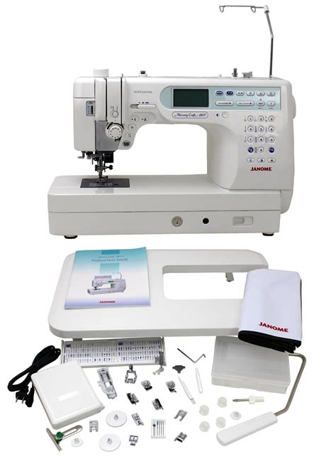 Janome Memory Craft 6600p Professional Computerized Sewing Machine