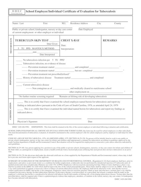 Dhec 1420 1998 2024 Form Fill Out And Sign Printable Pdf Template