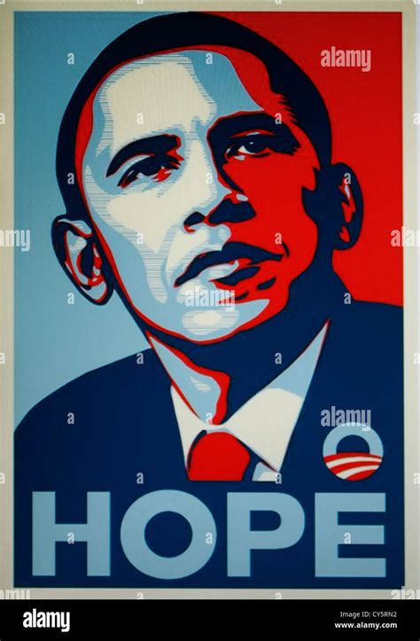 La Barack Obama Hope Poster Shepard Fairey Impression Sérigraphique
