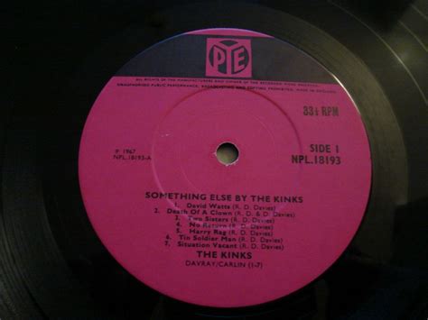 Popsike Com THE KINKS SOMETHING ELSE BY THE KINKS LP VINYL RECORD PYE MONO ORIGINAL