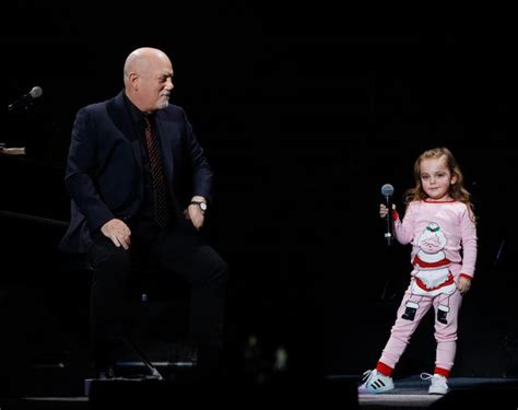 Billy Joels 3 Year Old Steals His Show At Madison Square Garden