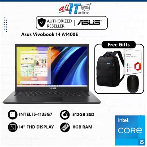 Asus Vivobook 14 A1400 Price In Malaysia And Specs Rm2649 Technave
