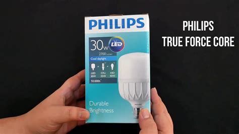 Rangkaian lampu led banyak kita jumpai di dunia digital, bagaimana rangkaian lampu led sederhana? LAMPU philips 30 watt Tforce. Super terang - YouTube