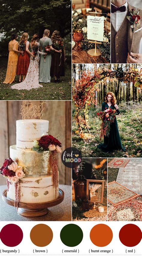 Color Ideas Fall Wedding Weddings Style And Décor Wedding Forums