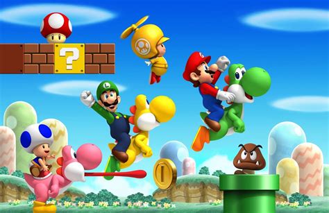 New Super Mario Bros Wii Nintendo Wii Nintendo Super Mario Bros