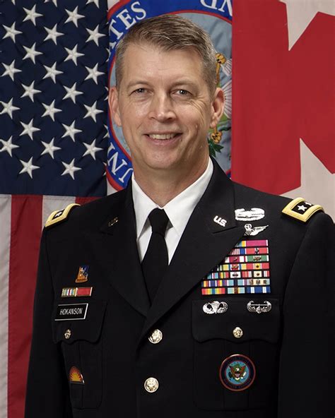 Lieutenant General Daniel R Hokanson Usa North American Aerospace