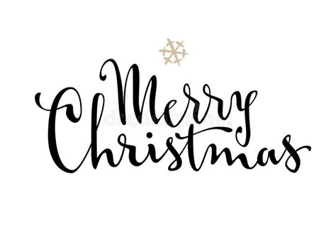 vrolijke kerstmis hand het getrokken van letters voorzien op witte achtergrond vector