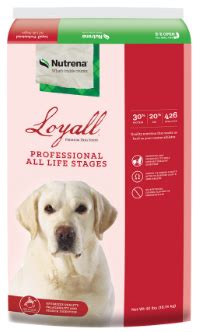 Once purina was acquired by nestle, it has grown to be one of the world's leading pet food brands. Loyall Professional Dog Food by Nutrena