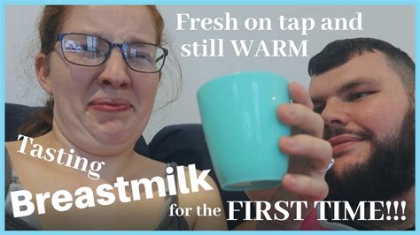 Trying Breast Milk For The First Time Yep I Drank My Own Breast Milk YouTube
