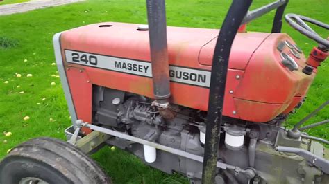 Excellent Condition Used Massey Ferguson Mf 240 Tractor For Sale Youtube