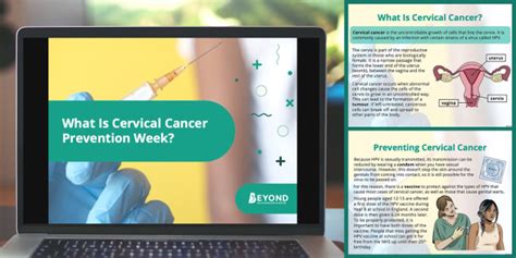 What Is Cervical Cancer Prevention Week Powerpoint