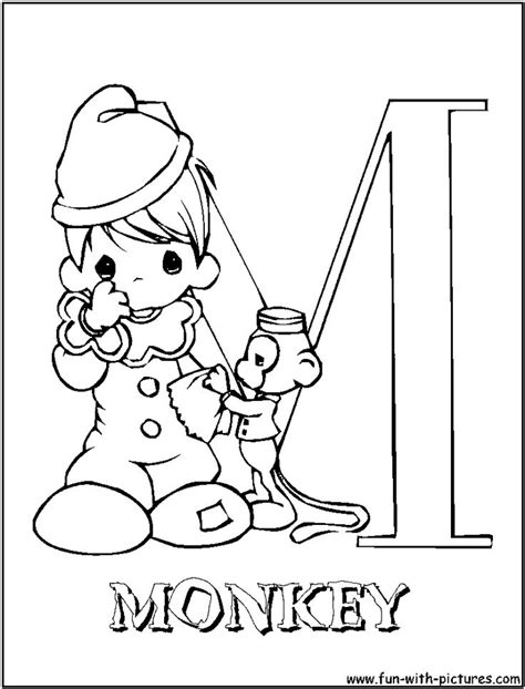 Precious Moments Alphabet Coloring Pages 27682