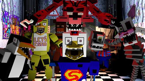 Minecraft Five Nights At Freddys Mod Showcase 5 Nights At Freddys