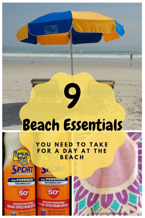 9 Beach Essentials You Need For A Day At The Beach Beach Essentials Beach Accessories Beach Gear