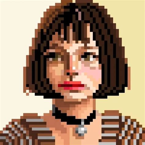 Pixel Art Portraits By Hatayosi Inspiration Grid On Inspirationde