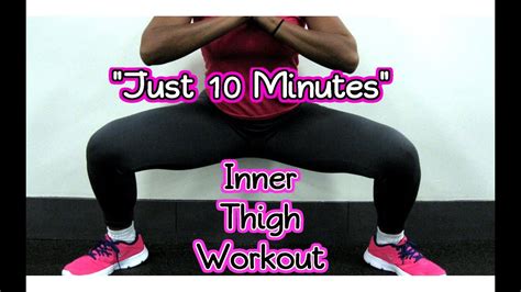 10 Minute Inner Thigh Workout Low Impact Youtube
