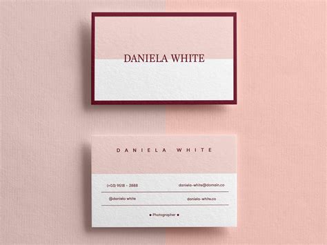 Minimalist Business Card Modern Business Cards Business For Template