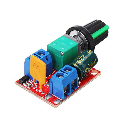 Pwm Speed Controller Module Dc 5v To Dc 35v 5a 90w