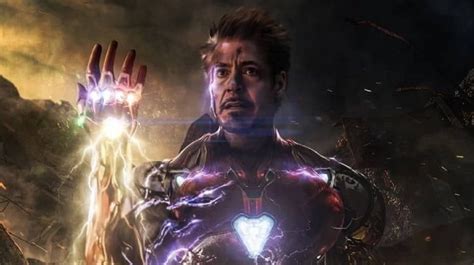 Avengers Endgame Tony Stark Iron Man Infinity Gauntlet Nano