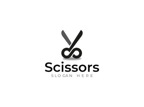 Premium Vector Scissors Corporate Logo Design Template