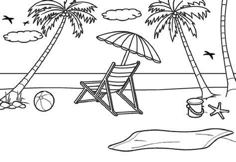 36 Summer And Beach Coloring Pages Printable Pdfs Print Color Craft