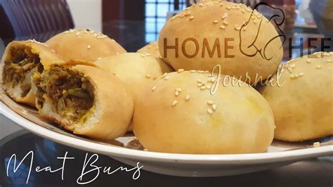 Meat Bun Bun Stuffed With Beef Easy Recipe Home Made Buns Youtube