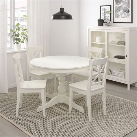 Enter your email address to receive alerts when we have new listings available for ikea white table and chairs. INGATORP Ausziehtisch - weiß - IKEA Österreich in 2020 ...