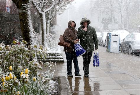 Weather Forecast Arctic Blast Could Bring Snow And Hail All Over Britain This Week Metro News