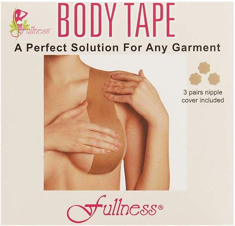 Boob Tape Breast Lift Tape Roll Of Beige Medical Grade Body Tape And Backless Strapless Bra Tape