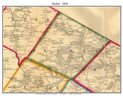 Rutland County Ma Single Map Reprints