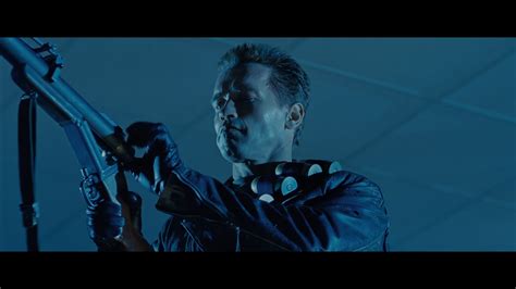 Terminator 2 Judgment Day 1991 Minigun Scene Youtube